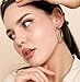 POMINA Classic Gold Hoop Earrings for Women Basic Trendy Tubular Open Round Matte Gold Silver Hoops, 2 Inches (Gold)
