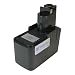 Produktbild Trade-Shop Premium Werkzeug Ni-MH Akku 9,6V 2000mAh ersetzt Bosch 2 607 335 035, 2 607 335 037, 2 607 335 072 für GSB 9.6VES GSR 9.6-1 GSR 9.6VE2 9,6V PSB PSR 9.6VES-2 9,6VES-2 9,6VES2