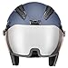 uvex hlmt 600 visor - Skihelm für Damen und Herren - mit Visier - individuelle Größenanpassung