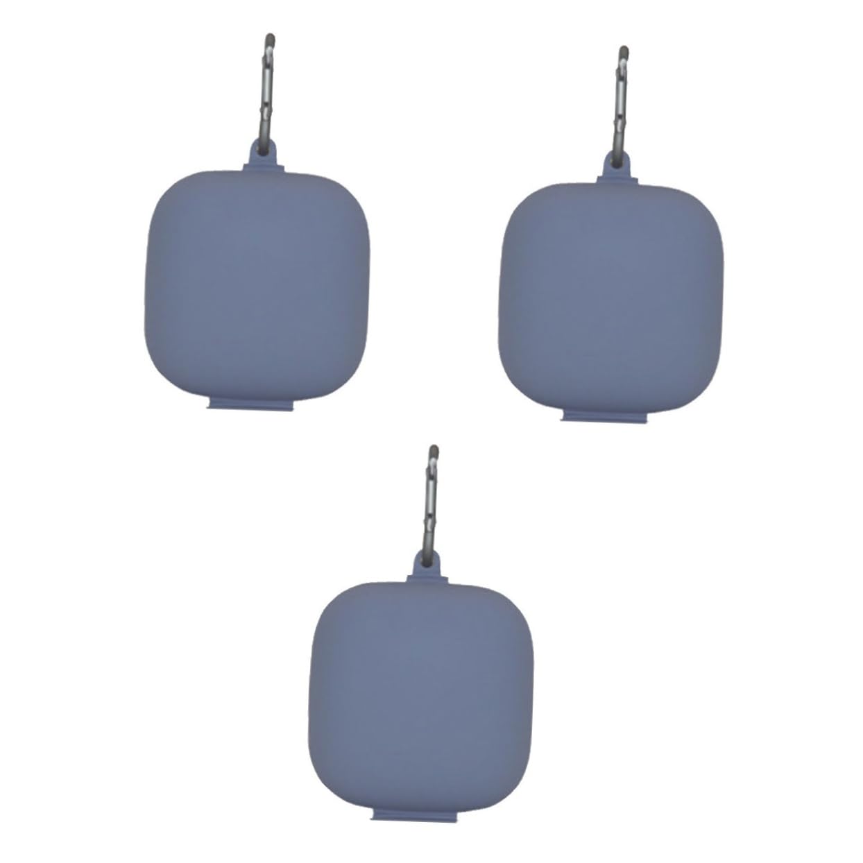 jojofuny 3piezas Estuche De Protección para Auriculares Pro Diseño De Hebilla Metálica Funda De Resistente y Arañazos para