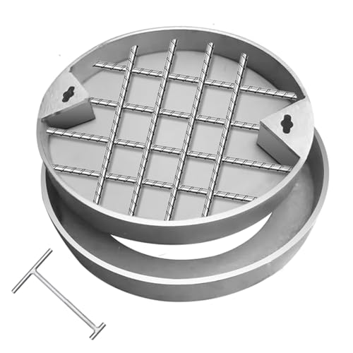 Tapa de alcantarilla redonda invisible para eliminar el impacto visual en suelos de terrazas