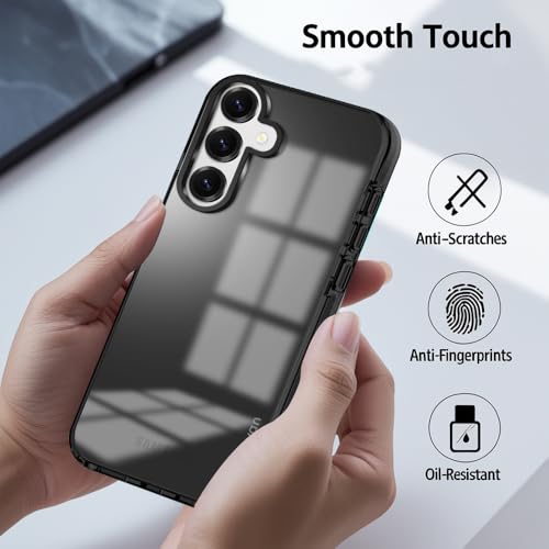 Image of KARWAN Back Cover|Samsung Galaxy S25 Back Cover |Polycarbonate Material| Full Camera Protection |Perfectly Fit| Case for Samsung Galaxy S25 - Black