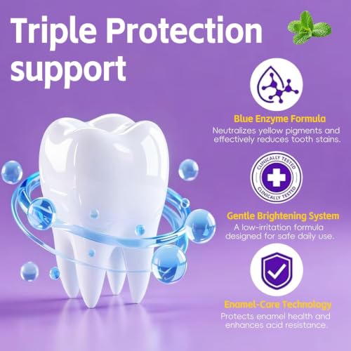 Image of Teeth Whitening Powder - Upgraded Pap + Hydroxyapatite Tooth Powder for Sensitive, Natural Teeth Whitening for Enamel Safe, Remineralizing Tooth Powder Toothpaste for Deep Clean Coffee Stain Removal