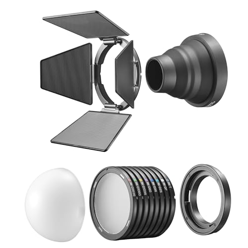 GODOX Magnet Kit MK,Include Diffusrs,Barndoor,Honeycombs,etc for MS60R/RS60R/MS60BI/RS60BI