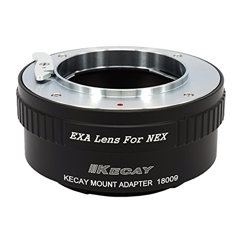 KECAY Bague Adaptation Objectif/Adaptateur Monture Objectif pour Exakta/Topcon Monter Objectif vers boîtier Sony NEX E-Mount Camera NEX-3/3C NEX-5/5C NEX-5N NEX-5R NEX-6 NEX-7 NEX-F3 VG20 EXA-NEX