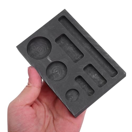 Creuset en graphite résistant à la chaleur 7 cavités pour bijoux