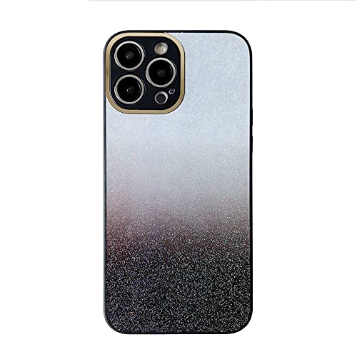 Coque silicone iPhone 13 Pro noir brillant protection renforcée