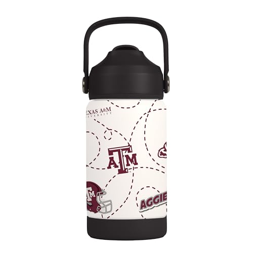 Image of Logo Brands NCAA Mascot Stainless-Steel Kids Bottle -Soft Silicone Mouthpiece, Easy To Carry, Kid-Friendly Design- Great For School & On-The-Go