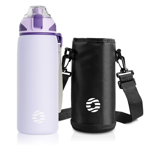 FJbottle ���� 600ml �^��f�M �}�O�{�g��(�X�g���b�v�t��) �����^�b�` �ۉ� �ۗ� �􂢂₷�� �L�� �X�e�����X�{�g�� �����J�o�[ ���p�X�|���W�t�� ���̎q �j�̎q ������� ��l �q�� �p�[�v��
