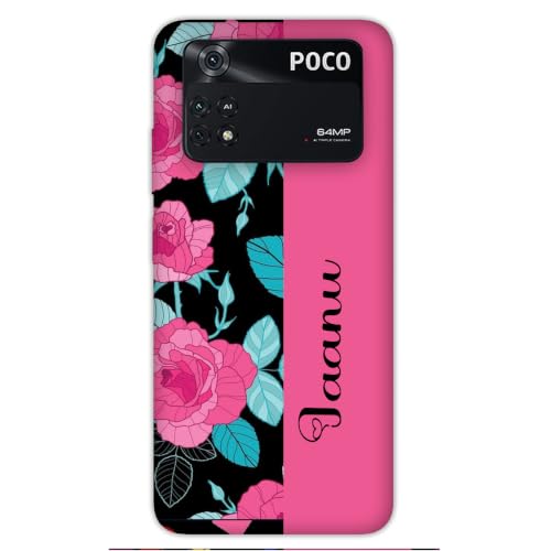 Image of Customise Name Case Cover for Xiaomi Poco M4 Pro 5G Multicolor