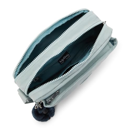 Image of Kipling Women's Abanu Medium Crossbody Bag, Lightweight, Adjustable Nylon Waist Pack with Multi-Compartment Zip Pockets