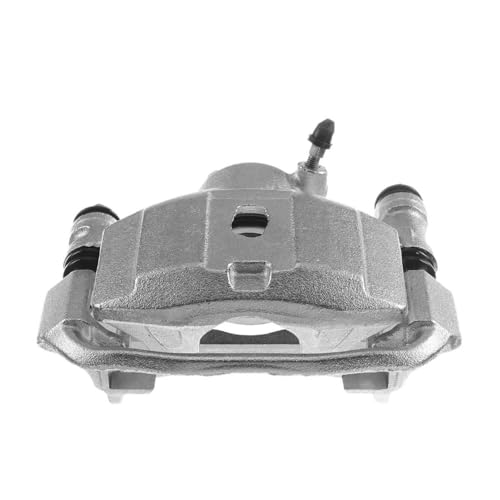 Image of Detroit Axle - Front Left Brake Caliper for 1990-1998 Toyota Tercel 1996-1999 Paseo [Casting No. 48-11-1702], Driver Side Disc Brake Caliper with Bracket Replacement