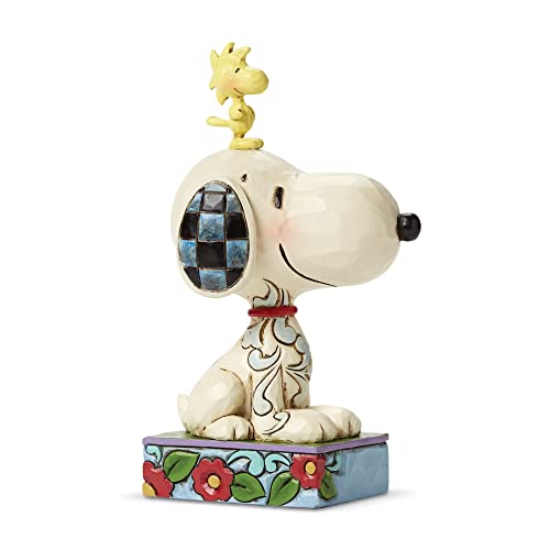 Enesco Peanuts Collection by Jim Shore Snoopy and Woodstock My Best Friend Personality Pose...
