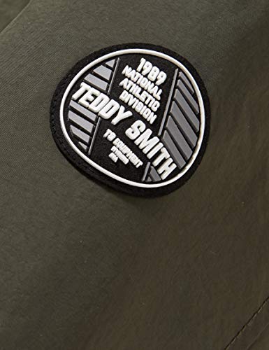 Teddy Smith 61806534d Parka, Raven Kaki, 10 Anni