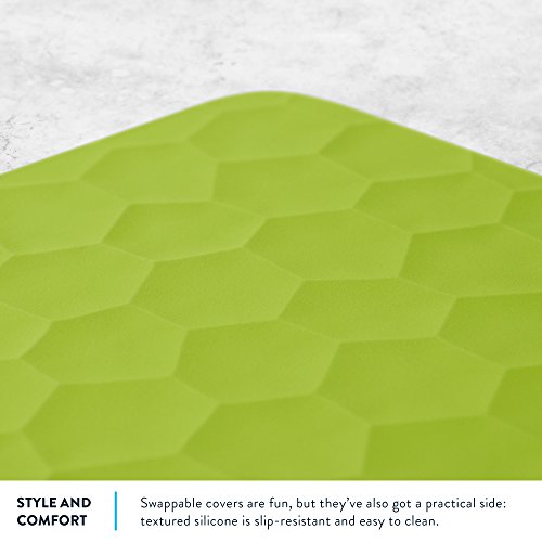 Greater Goods Silicone Bathroom Scale - Premium Bathroom Scale For Measuring Weight, Perfect For Nutrition And Fitness | Comes With Designer Silicone Cover | Designed In St. Louis (Green) #TOP2