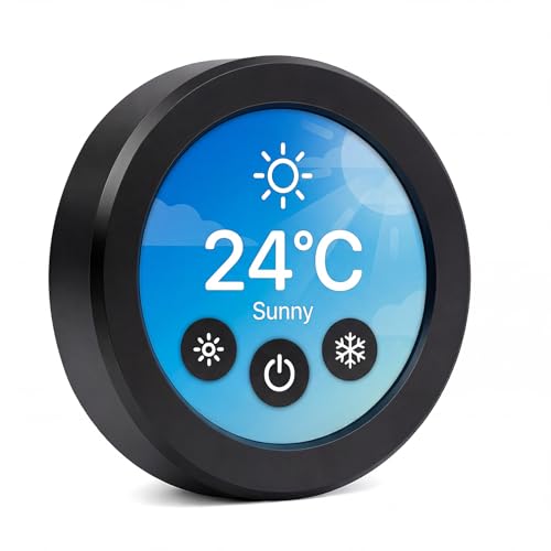 Image of 2.1 Inch ESP32 Rotary Display, 480x480 HMI IPS Round Knob Touch Display with ESP32-S3 Development Board, 2.4G WiFi and BLE Capacitive Touchscreen Compatible with Arduino IDE and LVGL Library