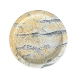 Kleines Rundes Marmortablett for Badezimmer, Seifenring Und Organizer/Aufbewahrung for Ätherische...