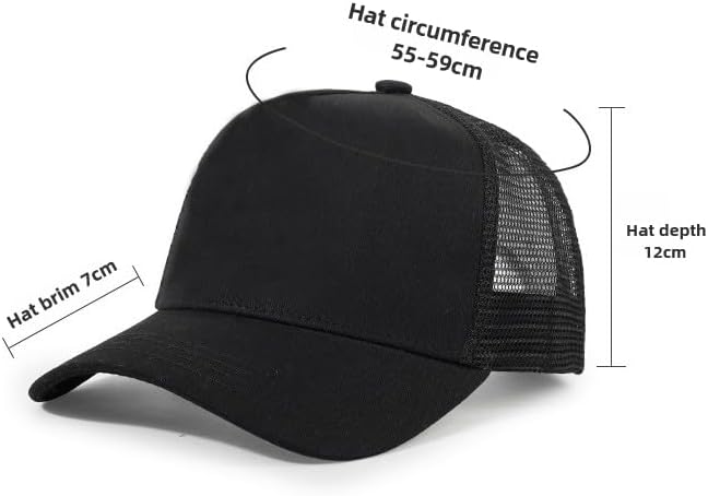 Classic Unisex Various Animal Series Embroidery Farm Adjustable Mesh Snapback Trucker Hat - Image 6