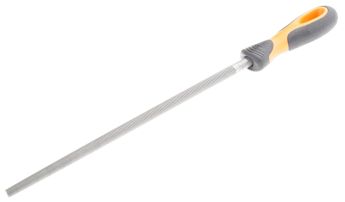 Bahco ERGO Round File with Handle 300x12mm Cut 2