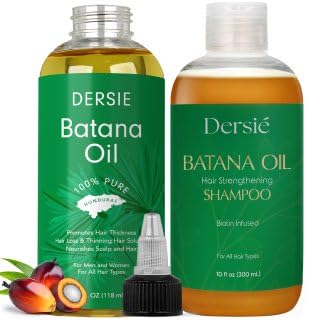 Huile De Batana 100% Pure - Pour Croissance Et Fortification Des Cheveux - Dr. Sebi - 1.69 Oz