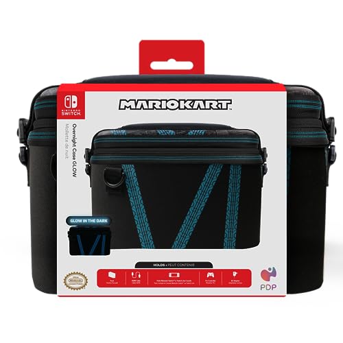 PDP Étui de rangement GLOW Mario Kart Drift Overnight Case Nintendo Switch