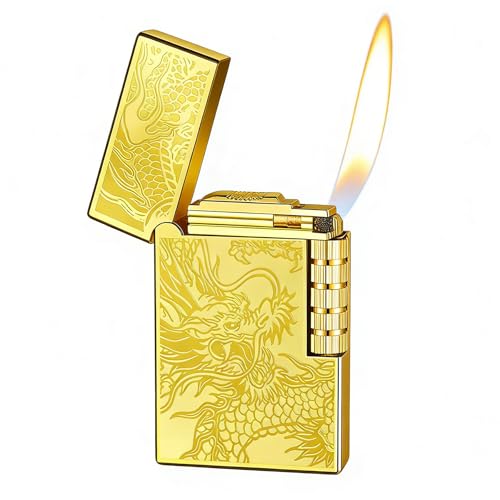 Encendedor de butano recargable para camping con llama ajustable 2