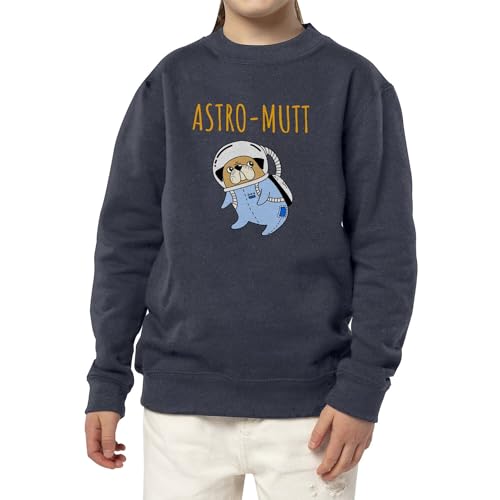 Sweat Astro-mutt Enfant : le pull espace motif chien astronaute - 3