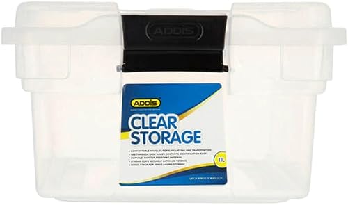 Addis Storage Box with Lid 11L – Clear Container