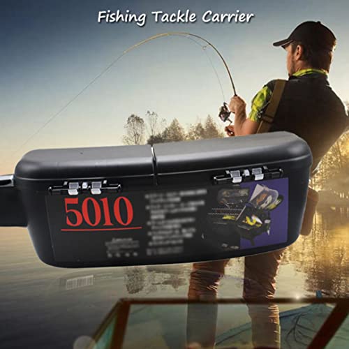 Fishing Waist Bag, Portable Tackle Box Storage Case with Belt, Multifunctional for Lure Baits, Reel, Hook, Outdoor Fishing Gear miniatura 2