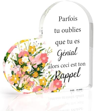 Plateau Petit-Déjeuner Gravé Cœur - Cadeau Romantique Pour Petite Amie, Femme, Anniversaire, Saint-Valentin, Mariage