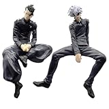 PYTRARTY Gojo Satoru Figura，2 Piezas Gojo Satoru Figuras，Figure，Figura de Estatua de 14 cm, Regalos para FanáTicos