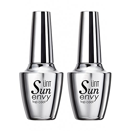UNT Sun Envy Top Coat Nail Polish Set with 2 Nail Polishes