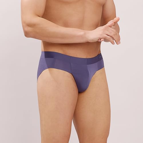 Image of Men's Ultra Soft Seamless Underwear M109 - Modal Spandex Comfort Brief, Quick Dry, Sweat Proof, Flexible Fit