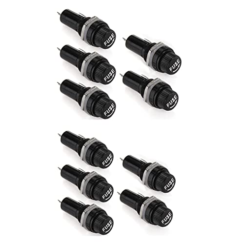 Porte-fusible 6x30mm durable à capuchon vissé pour une protection électrique fiable