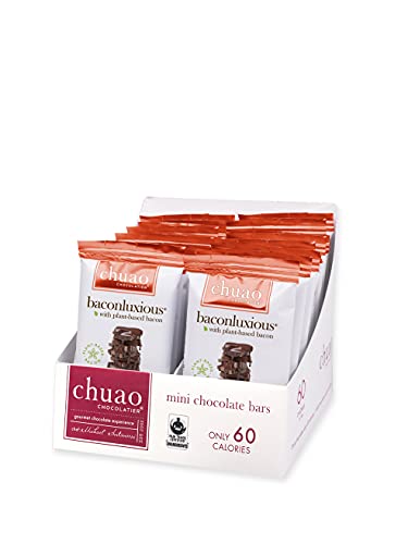 Chuao Chocolatier Baconluxious Chocolate with Plant-Based Bacon Gourmet Milk Bars