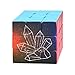 Brown Star Crystal Universe Sky Fantasy Magic Cube Puzzle 3x3 Toy Game Play