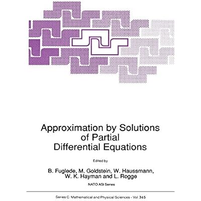 Approximation by Solutions of Partial Differential Equations: (Closed))