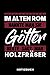 Produktbild Im Alten Rom Nannte Man Sie Götter Heute Sagt Man Holzfräser: Lustiges Notizbuch | 120 Seiten | liniert | Notizheft für die Arbeit Oder Ausbildung | Ca. DIN A5 (6x9) Format | Softcover Schwarz