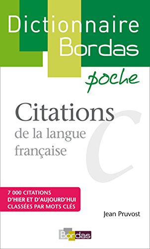 Télécharger Dictionnaire poche des citations Livre eBook France