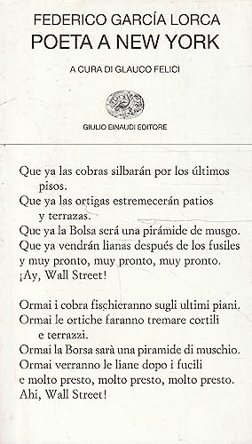 Poeta a New York