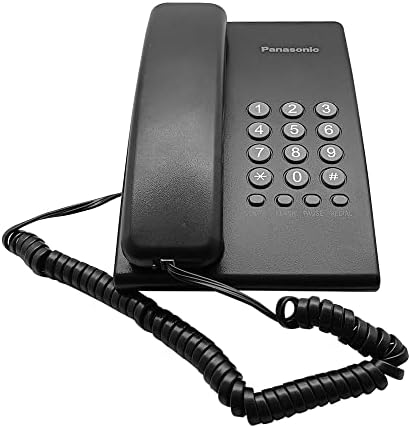Panasonic KX-TS400SX Integrated Corded Telephone System, Black