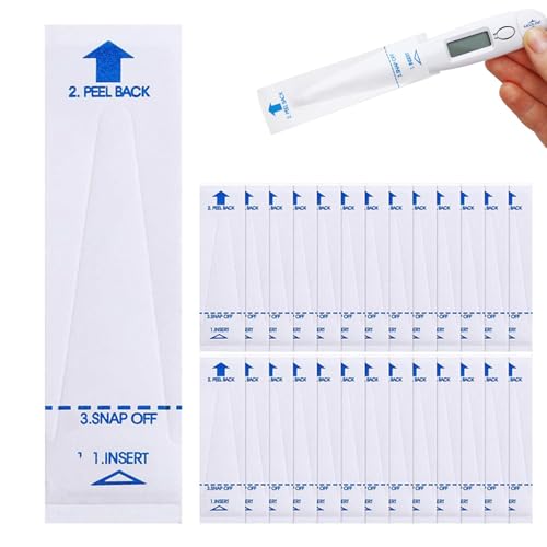 100 Stück Hygienehüllen Für Fieberthermometer 97 * 26mm, Einweg Thermometer Schutzhüllen,Universelle Elektronische Thermometerabdeckungen Für Mündliche Achselhöhle Rektale Elektrische Thermometer 100 Stück Hygienehüllen Für Fieberthermometer 97 * 26mm, Einweg Thermometer Schutzhüllen,Universelle Elektronische Thermometerabdeckungen Für Mündliche Achselhöhle Rektale Elektrische Thermometer