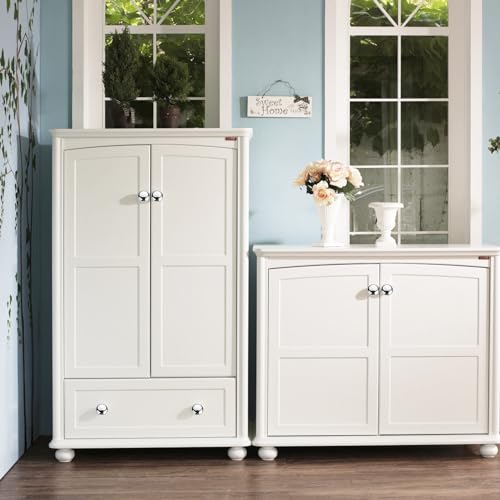 Buysow 6 Stück Möbelknopf, Küchenmöbelgriff, Aluminium-Schranktürknöpfe, praktischer Knauf mit Schrauben für Küchenschränke/Schubladen/Möbelrenovierung und Badezimmer