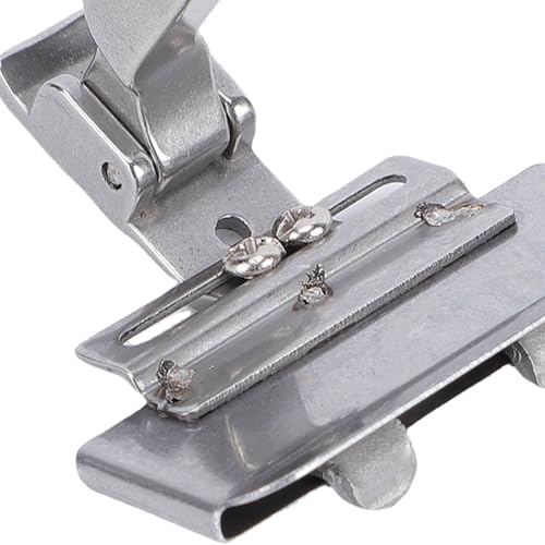 Pie prensatelas ajustable de acero inoxidable Zerodis para costura miniatura 7