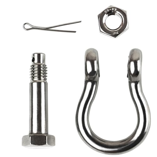 Laorde Boat Anchor Shackle 1/4 Inch 5/16 Inch 3/8 Inch 1/2 Inch thumb #1