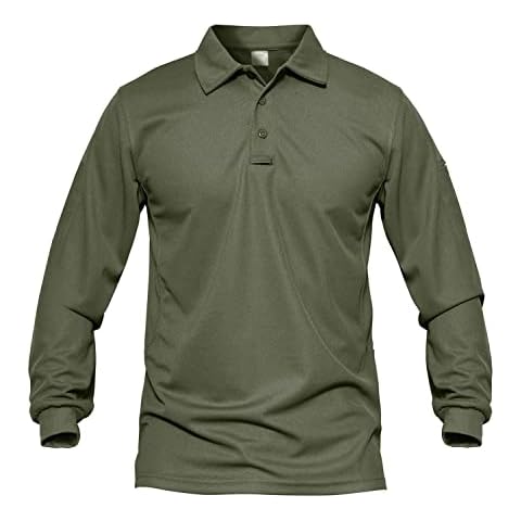 MAGCOMSEN Men's Breathable Tactical Polo Shirt Cover