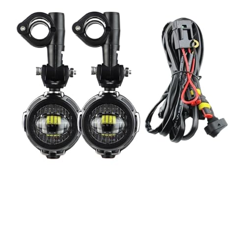 �o�C�N �w�b�h���C�g ���j�o�[�T���o�C�N�⏕���C�gLED�X�|�b�g�h���C�r���O�t�H�O�����v �ɓK������ R1200GS �ɓK������ F800GS �ɓK������ K1600 �t�H�O�����v 40W 6000K(Light Wire)