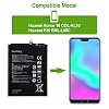 Replacement Battery Compatible with HB396285ECW Huawei Honor 10 COL-AL10, COL-L29, COL-L19 / Huawei P20 EML-L09C, EML-L29C with Toolkit