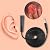 Yinhing Audiometer Accessory,Hearing Screening Response Switch Suitable for All Types of Audiometers Help Testers to Give Correct Test Response