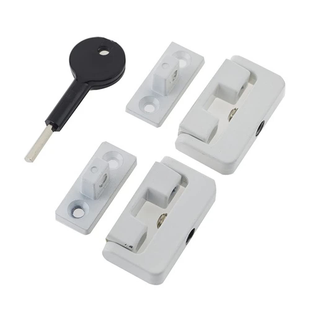 Frelan Hardware White Window Security Lock